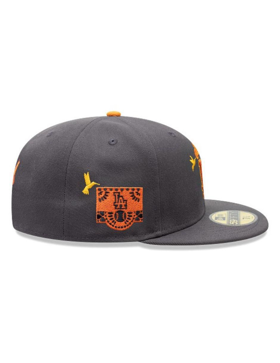 Gorra visera plana cerrada para Béisbol Día de Muertos Los Angeles Dodgers unisex 4