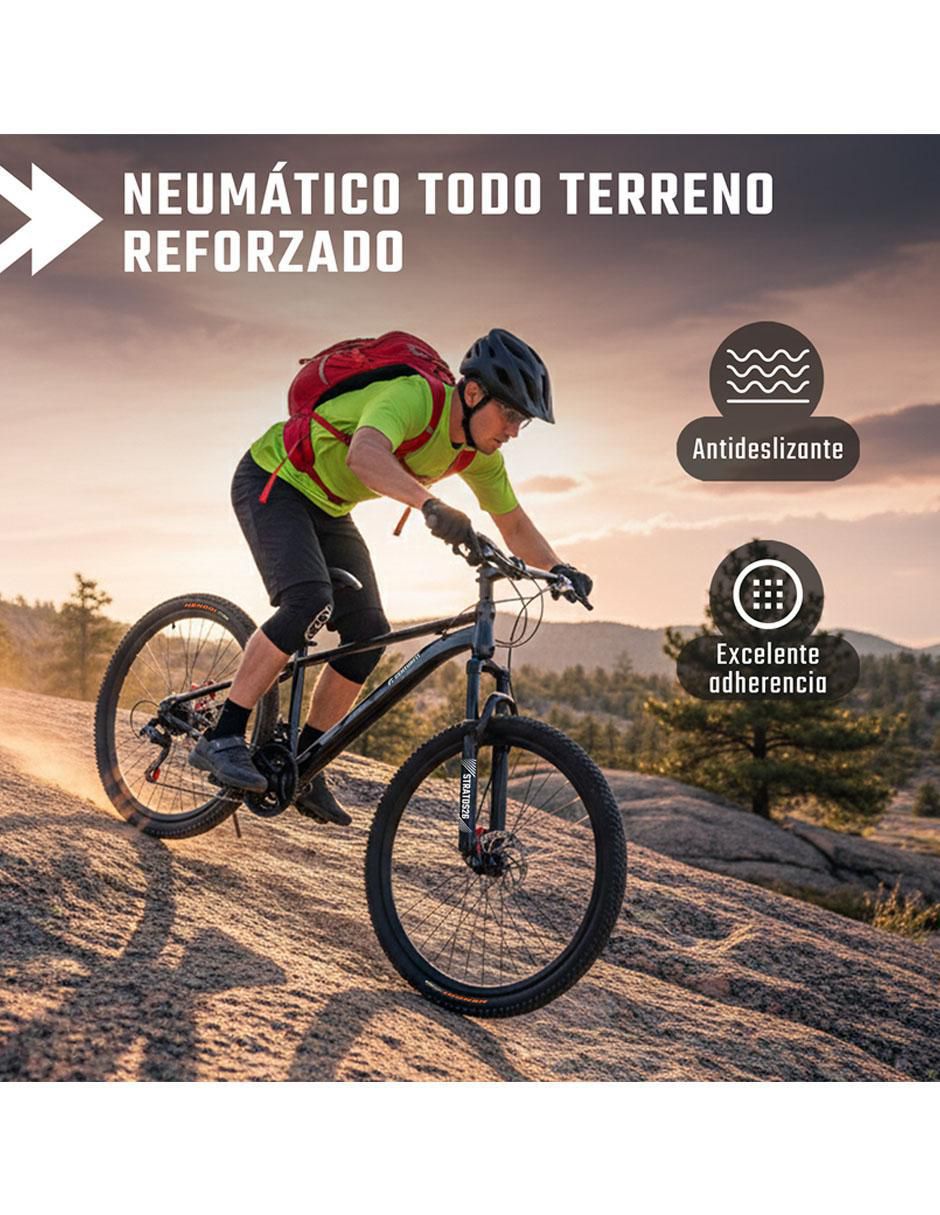 Bicicleta de montaña rodada 26 unisex 3