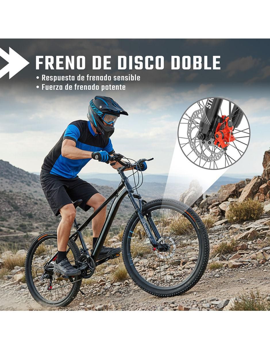 Bicicleta de montaña rodada 26 unisex 4