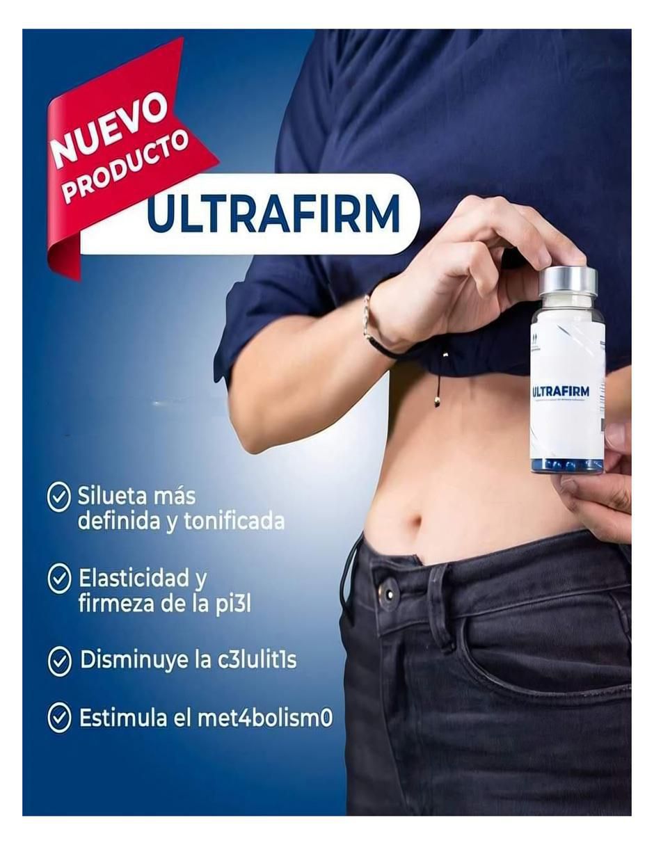 Set de suplementos alimenticios Ultrafirm Termogenico y Definidor Corporal con Multivitaminico de 40 cápsulas