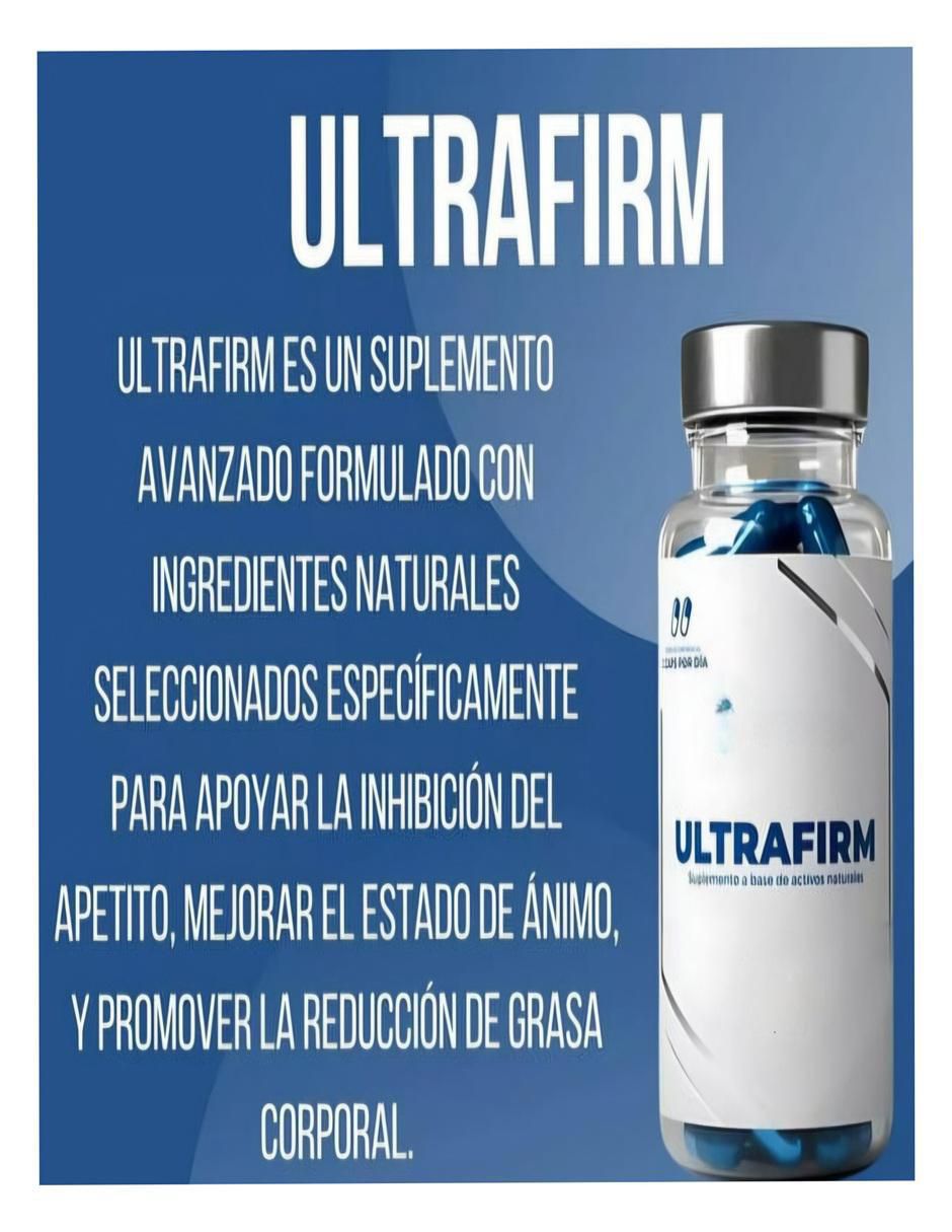 Set de suplementos alimenticios Ultrafirm Termogenico y Definidor Corporal con Multivitaminico de 40 cápsulas