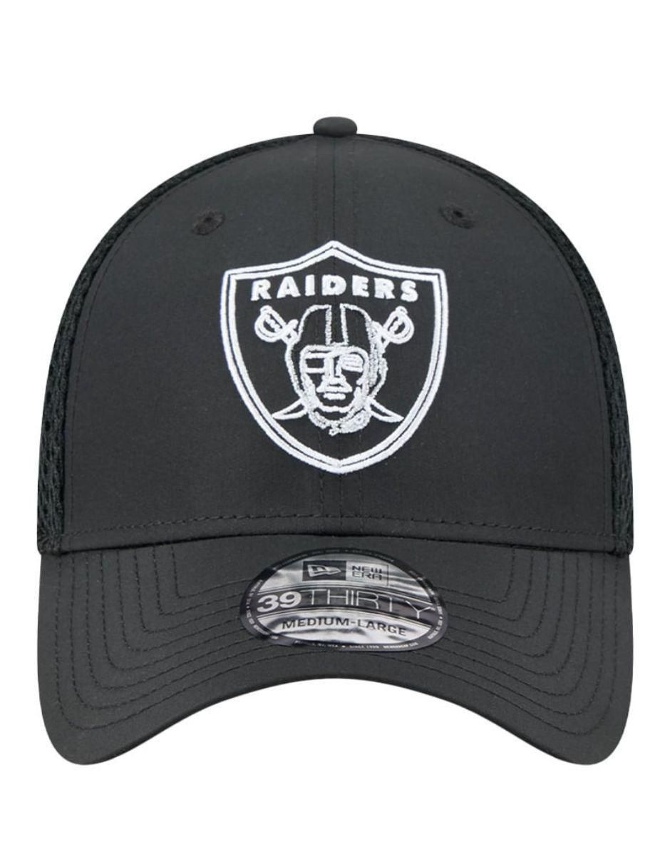 Gorra visera curva cerrada para fútbol americano 3930 Outline raiders Las Vegas Raiders unisex 2
