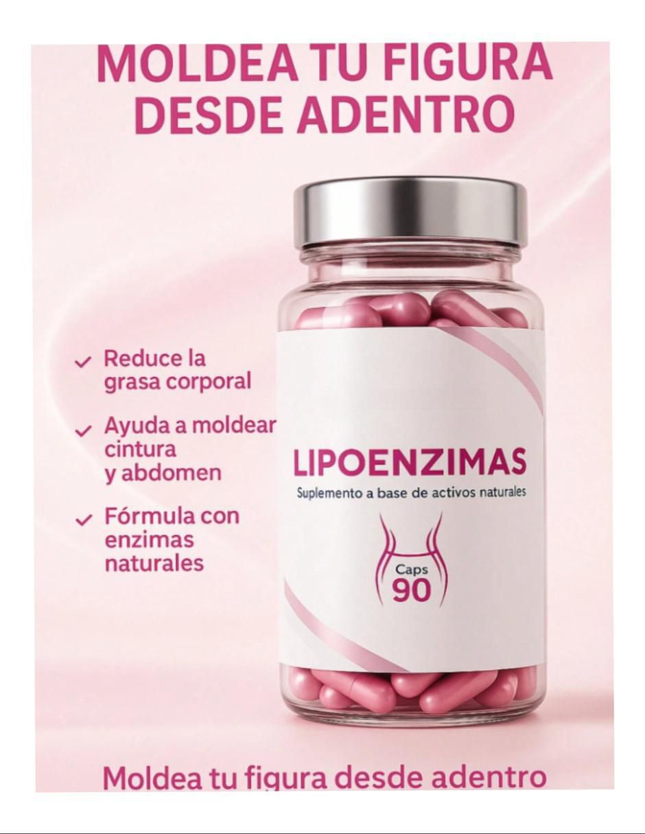 Lipoenzimas con multivitaminico de 90 cápsulas 7