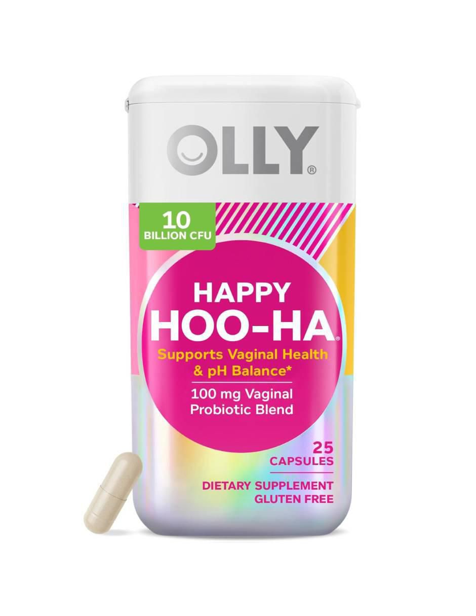 Happy Hoo-Ha Olly con probióticos de 25 cápsulas Happy Hoo-Ha Olly con probióticos de 25 cápsulas