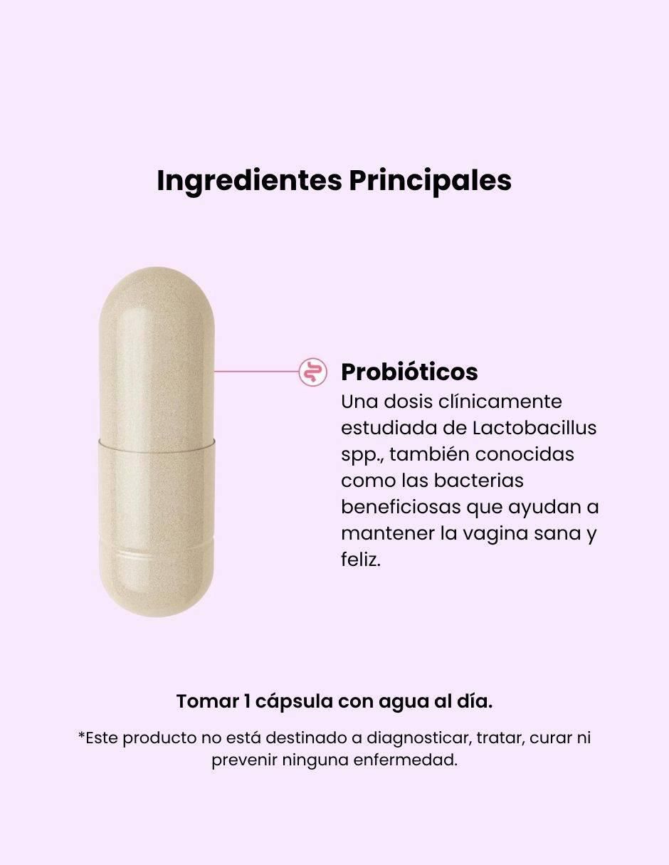 Happy Hoo-Ha Olly con probióticos de 25 cápsulas 4