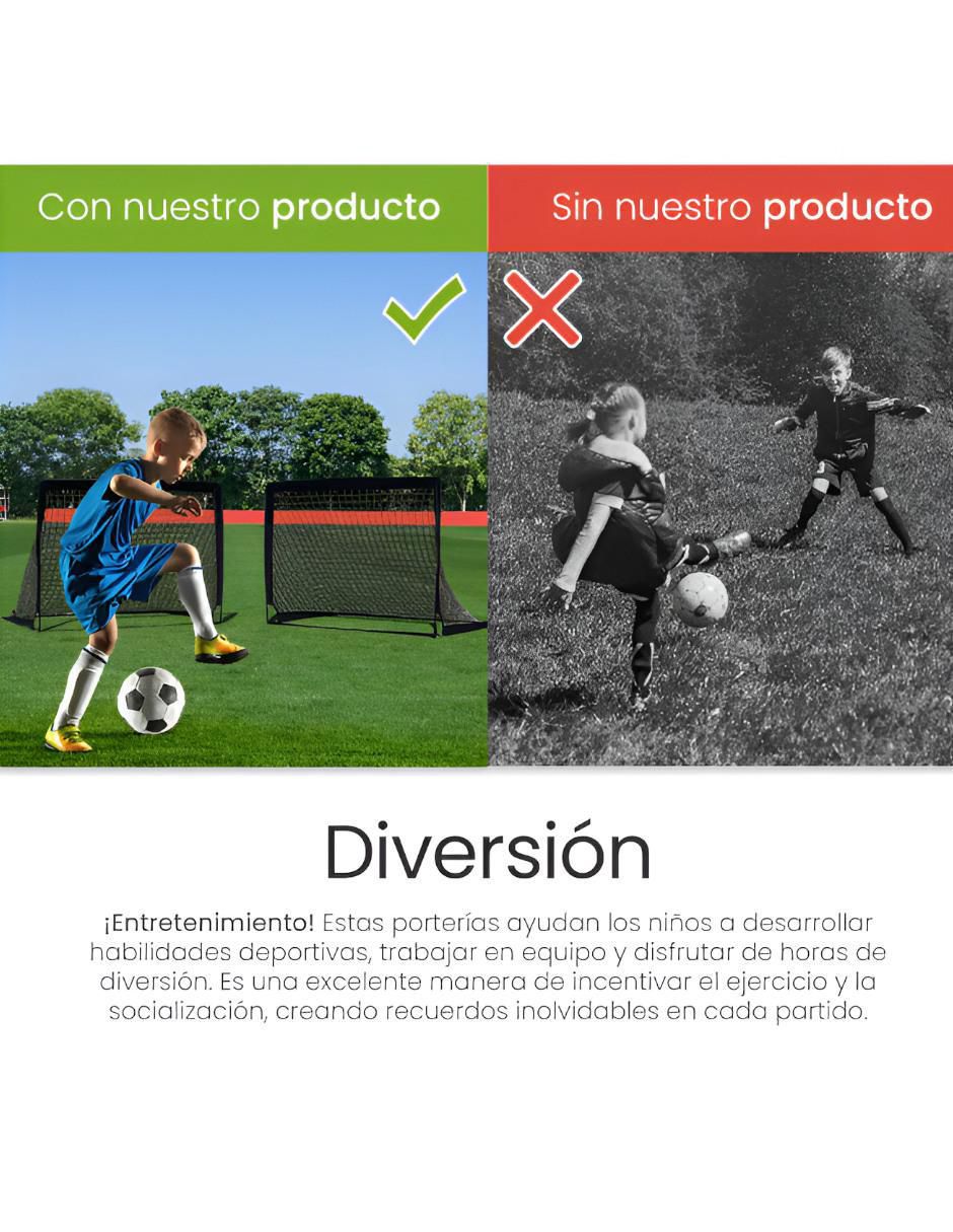 Set porteria con red 3