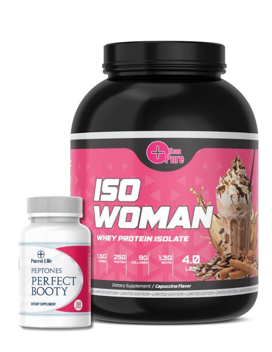 Iso Woman+Peptonas con colágeno sabor capuccino de 2.2 kg