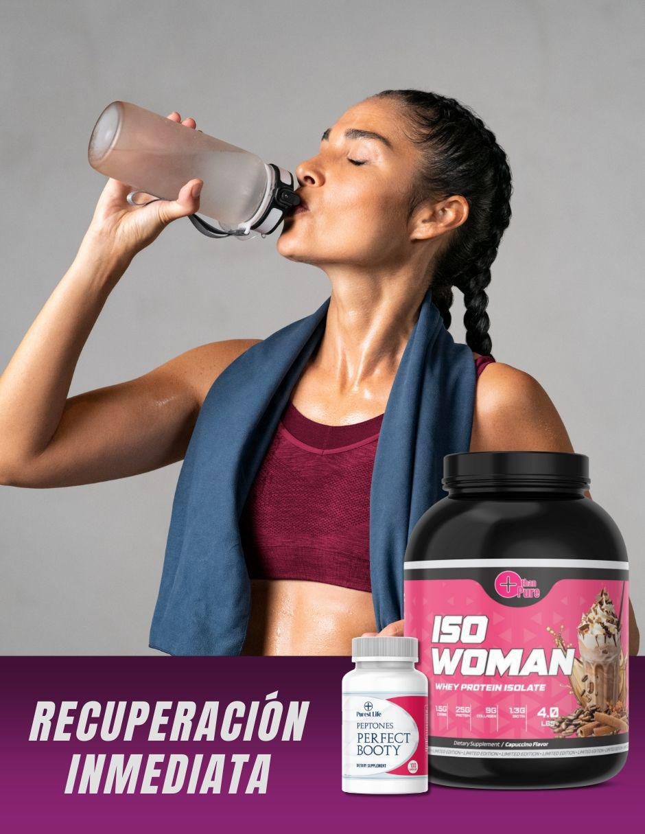 Iso Woman+Peptonas con colágeno sabor capuccino de 2.2 kg 4