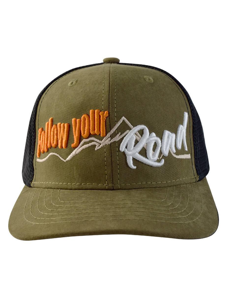 Gorra visera curva snapback casual Follow Your Road para hombre Gorra visera curva snapback casual Follow Your Road para hombre