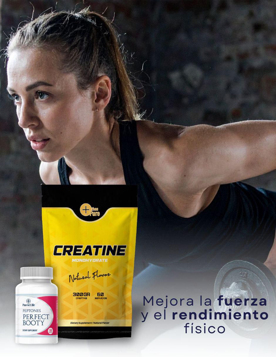 Set de suplementos alimenticios Creatina + Peptonas 2