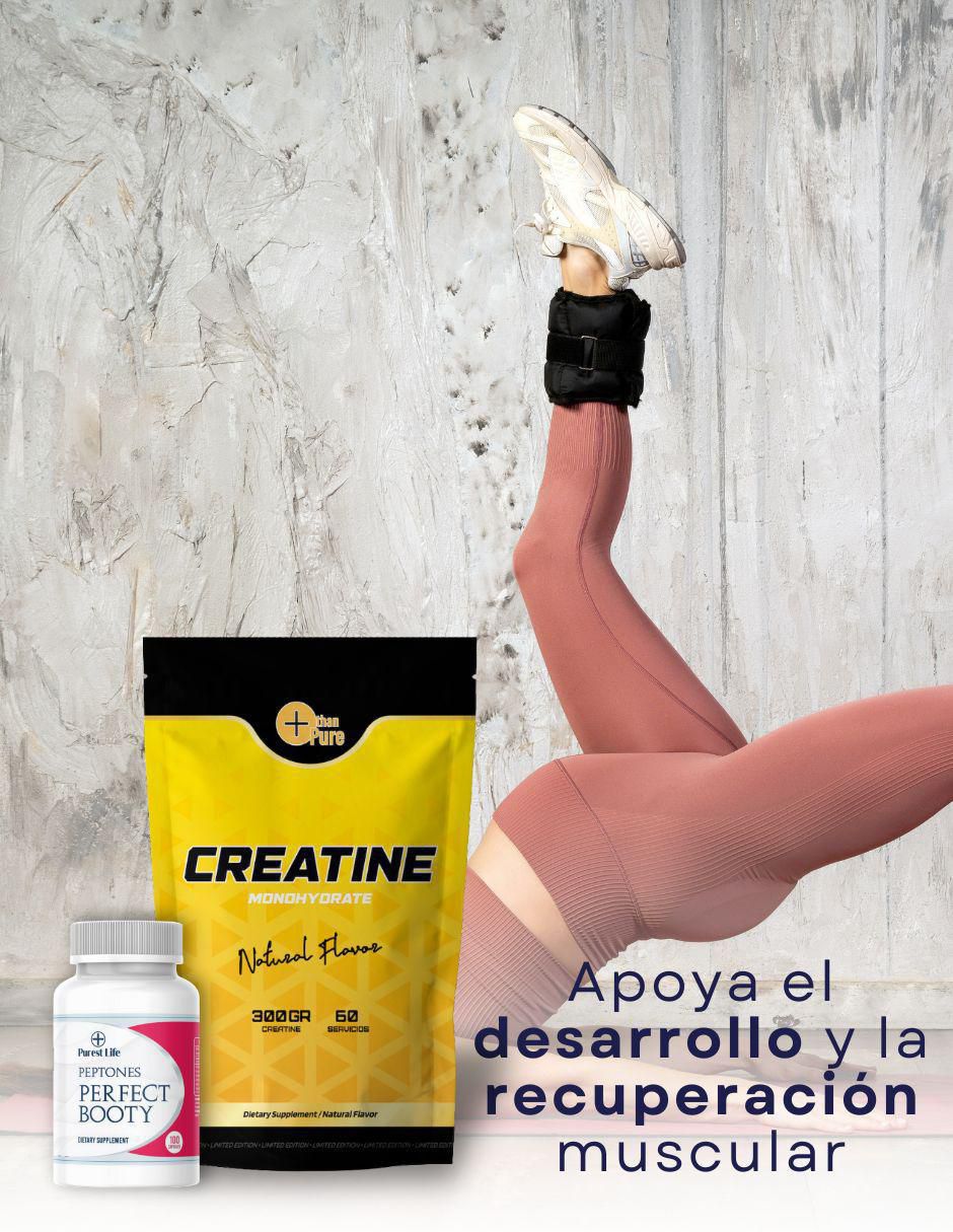 Set de suplementos alimenticios Creatina + Peptonas 3