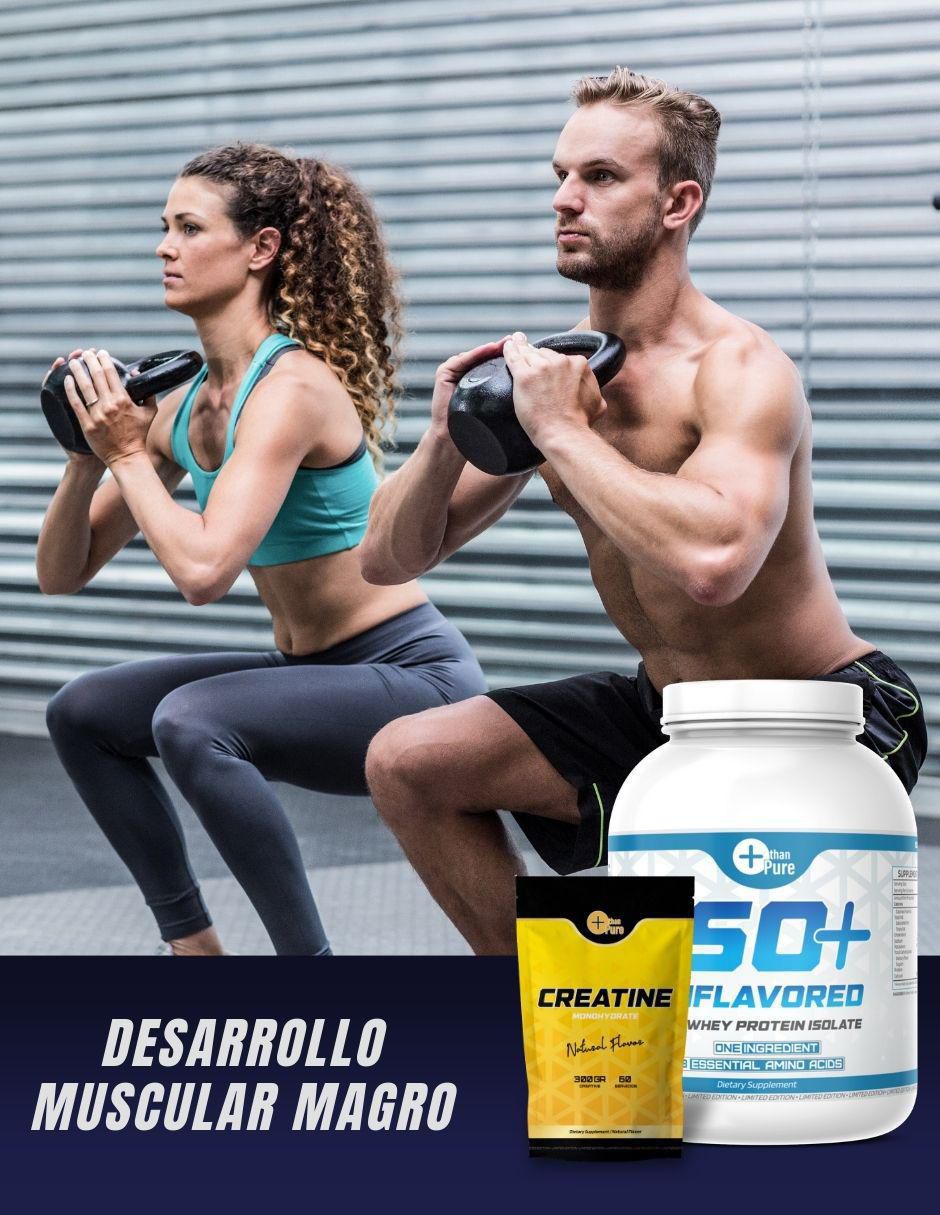 Kit ISO+Pura + Creatina con Proteína Whey y Creatina Monohidratada 6