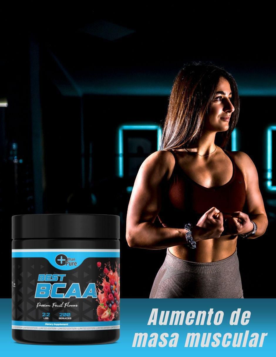 Recuperador con BCAA sabor frutos rojos de 1 kg 2