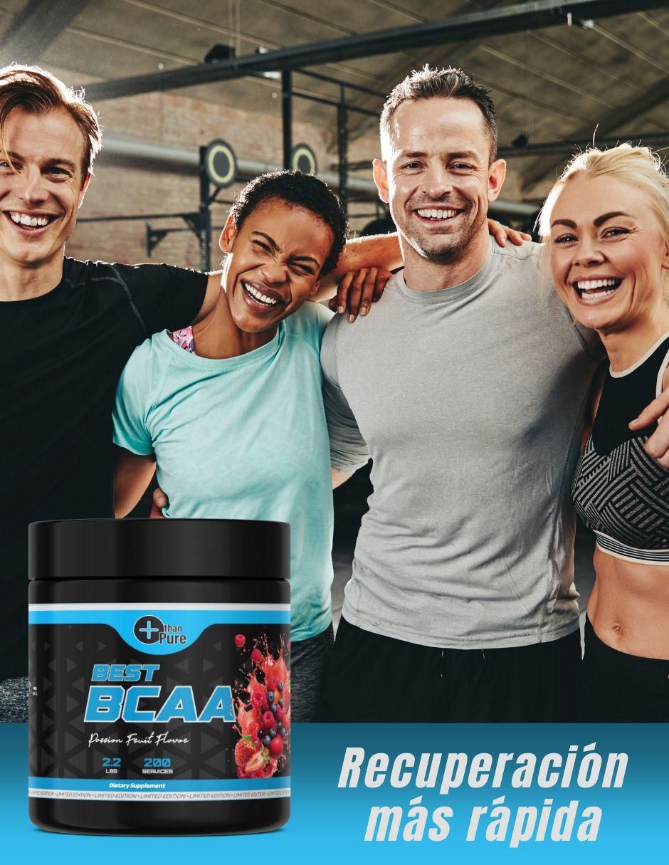 Recuperador con BCAA sabor frutos rojos de 1 kg 3