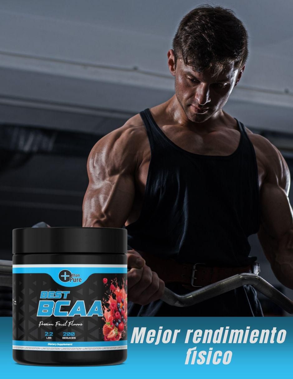 Recuperador con BCAA sabor frutos rojos de 1 kg 5