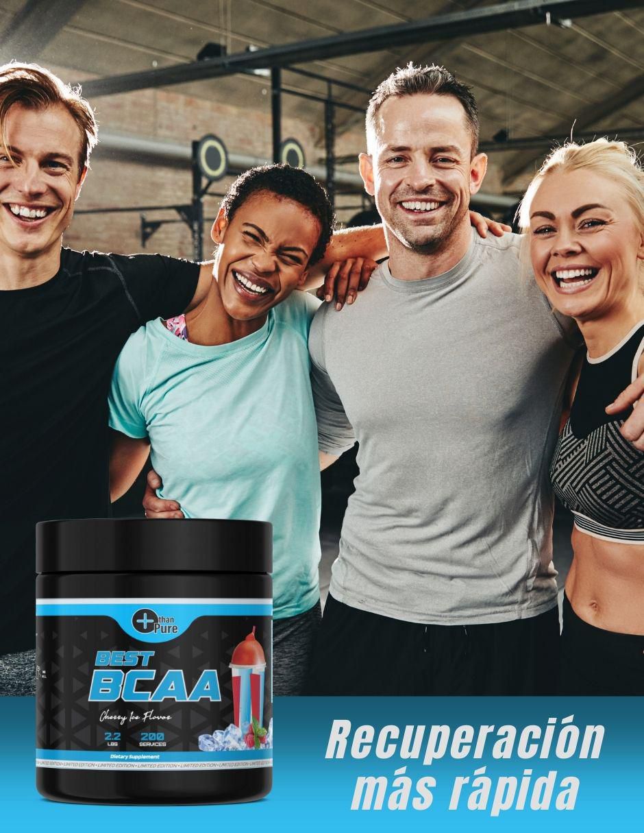 Recuperador con BCAA sabor cereza de 1 kg 3