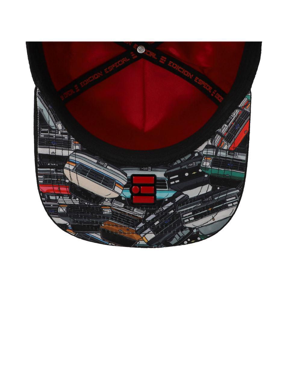 Gorra visera curva snapback para adulto 3
