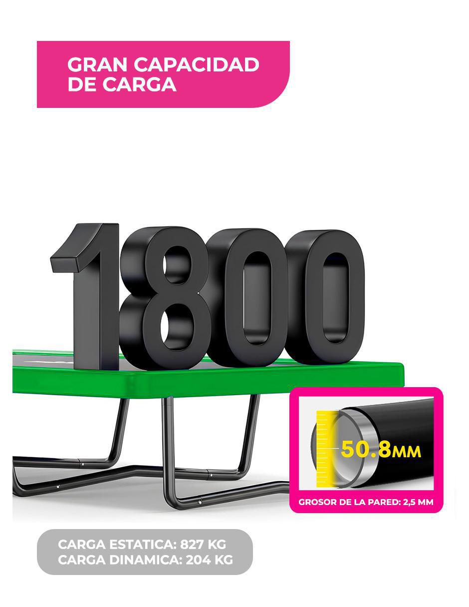 Trampolín Rectangular 10ft 7