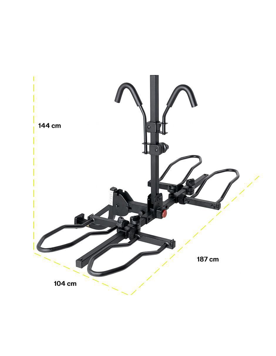 Rack porta bicicleta para auto Rack para 2 Bicicletas Trailblazer 9