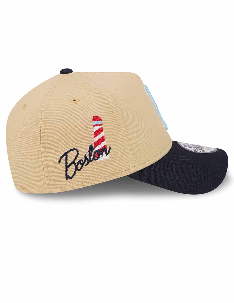 Gorra visera curva snapback para béisbol City Side Patch Boston Red Sox adulto 3