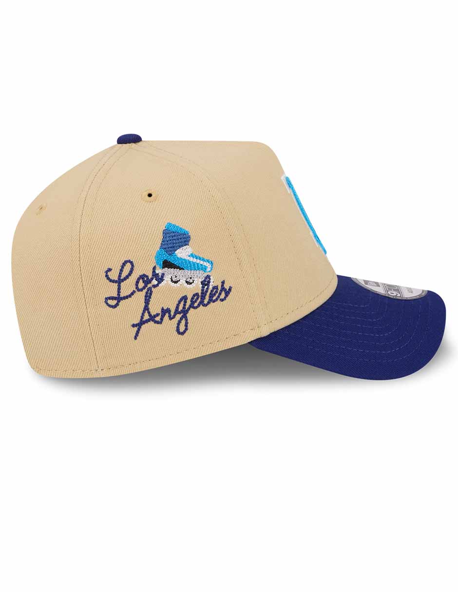 Gorra visera curva snapback para béisbol City Side Patch Los Angeles Dodgers adulto 7