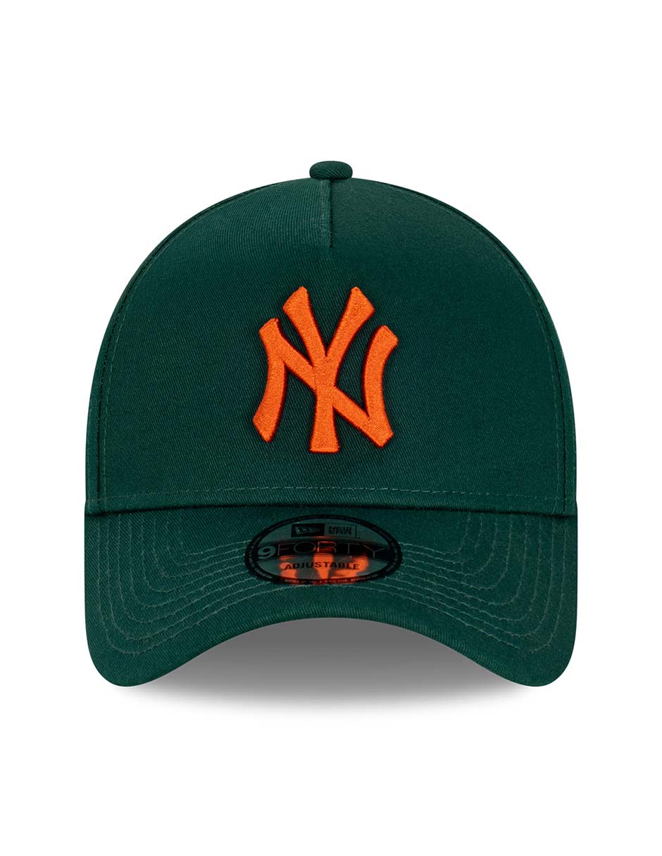Gorra visera curva snapback para béisbol Copper Green New York Yankees para adulto 4