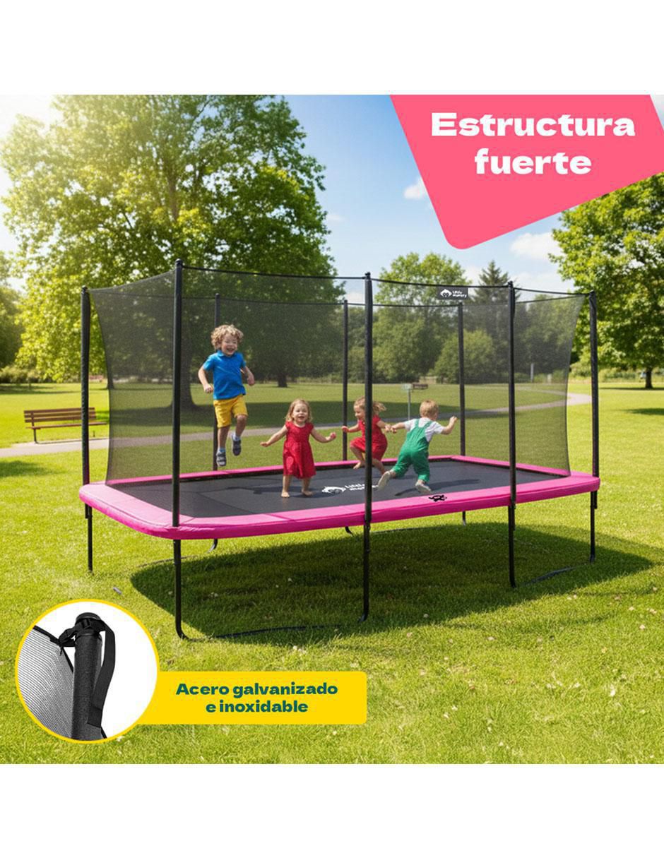 Trampolín Rectangular 10 FT Little Monkey 4