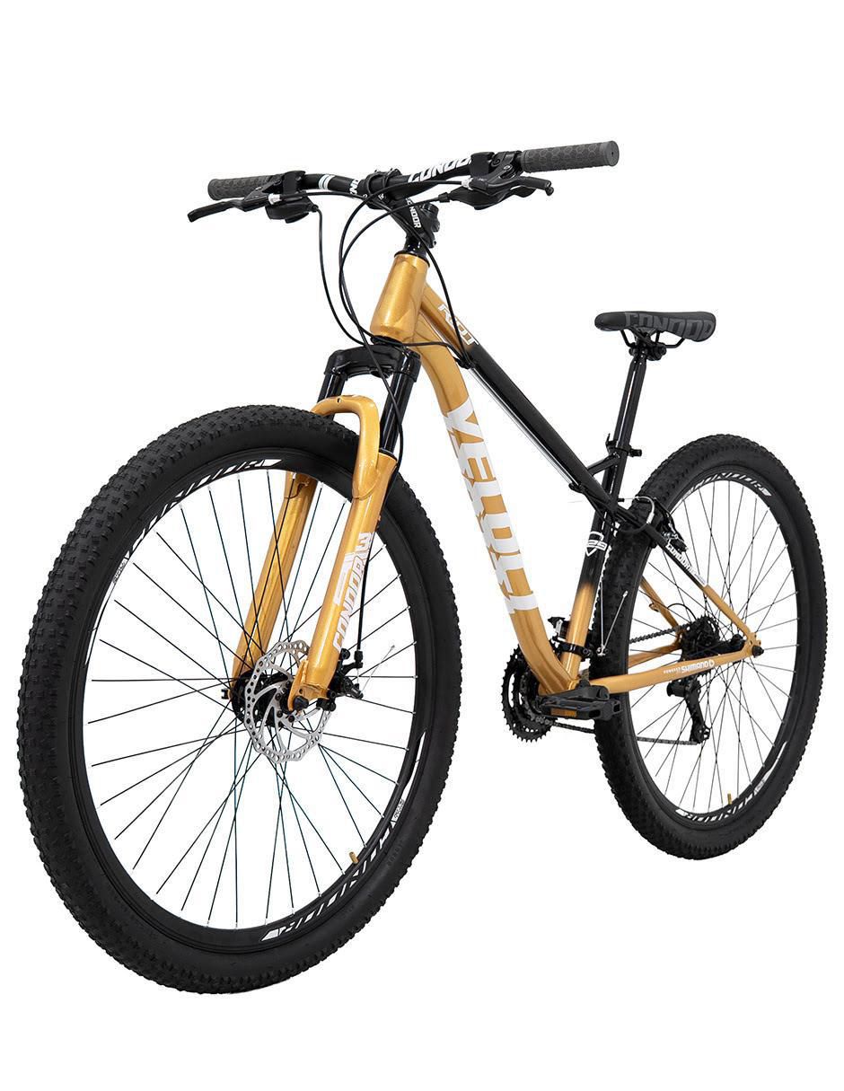 Bicicleta de montaña rodada 29 unisex 4