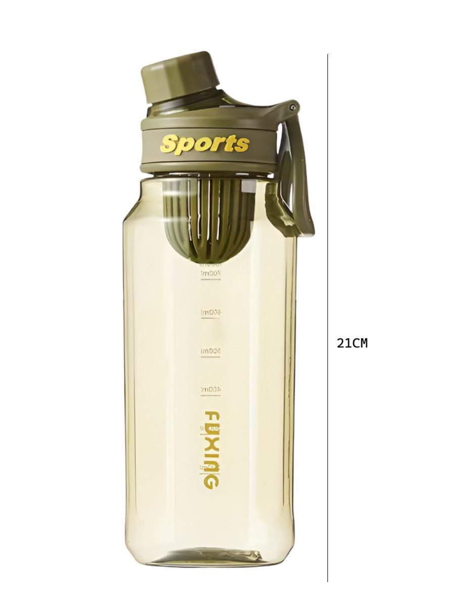 Termo shaker de plástico con tapa rosca 750 ml 4