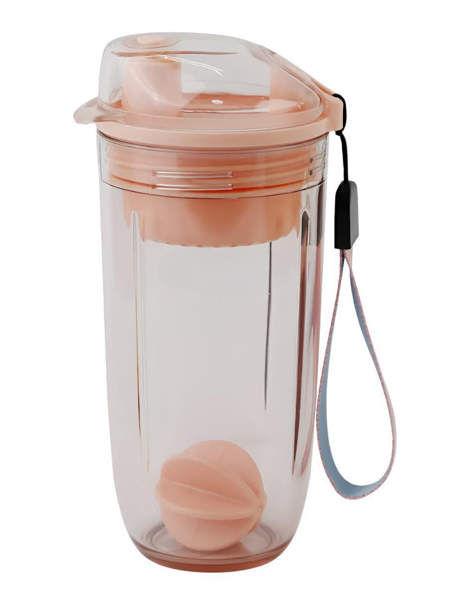 Vaso shaker de plástico con tapa push pull 400 ml Vaso shaker de plástico con tapa push pull 400 ml