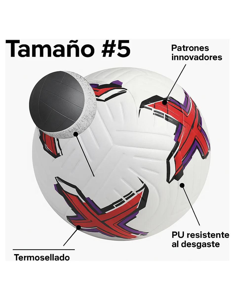 Balón BAXB#5+BB03 para fútbol 2