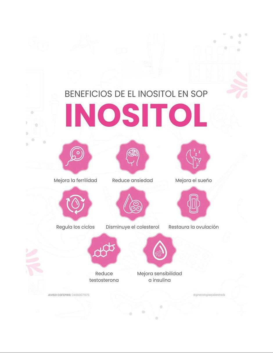 Kit de suplementos alimienticios Myo & D-Chiro Inositol con multivitaminico 4