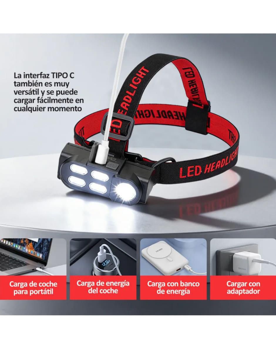 Linterna para cabeza 3