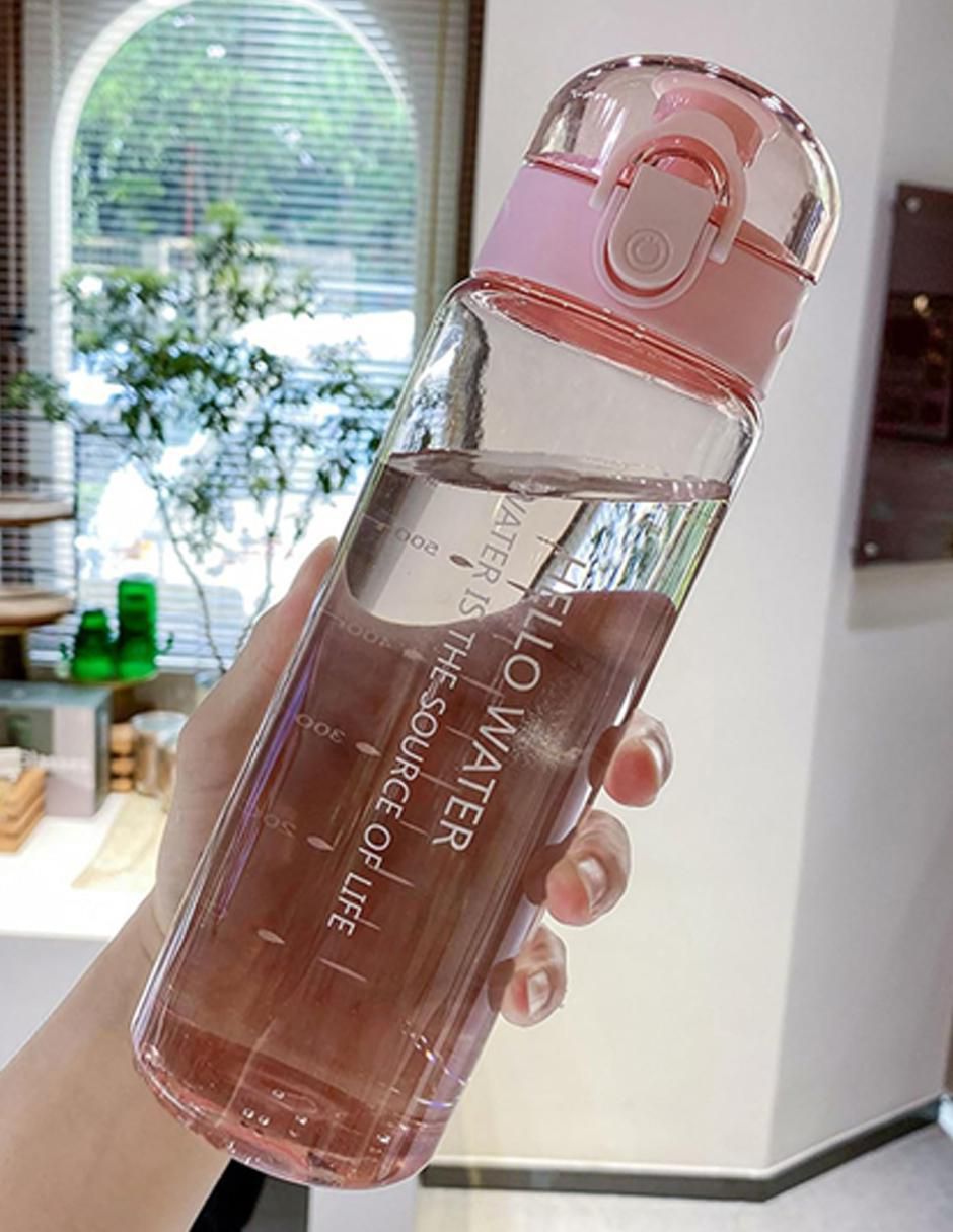 Botella hidratación con tapa a prueba de derrame 750 ml 5