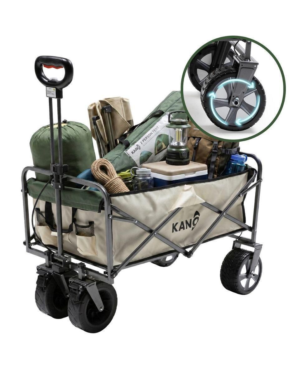 Carrito vagón plegable  con capacidad de 100 kg 11