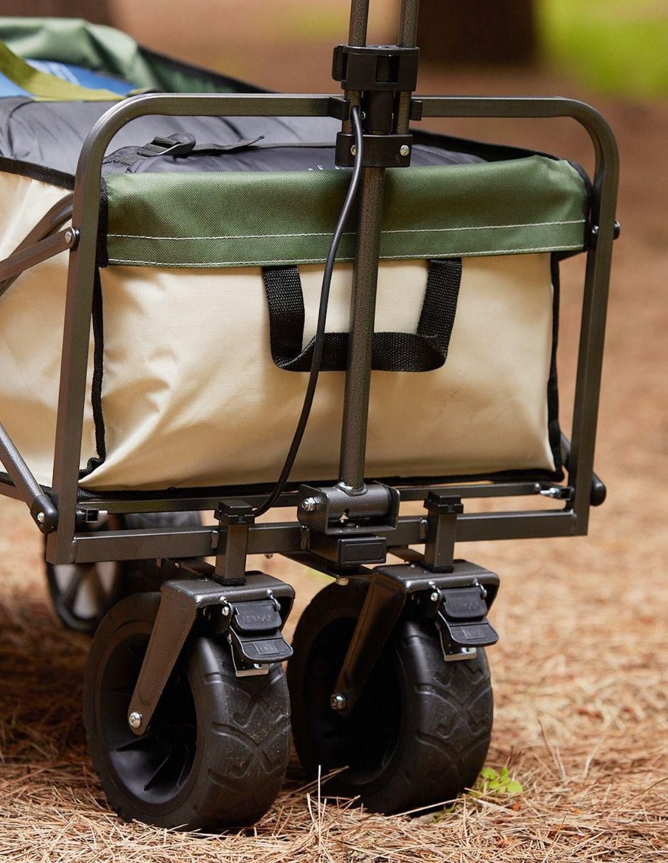 Carrito vagón plegable  con capacidad de 100 kg 9