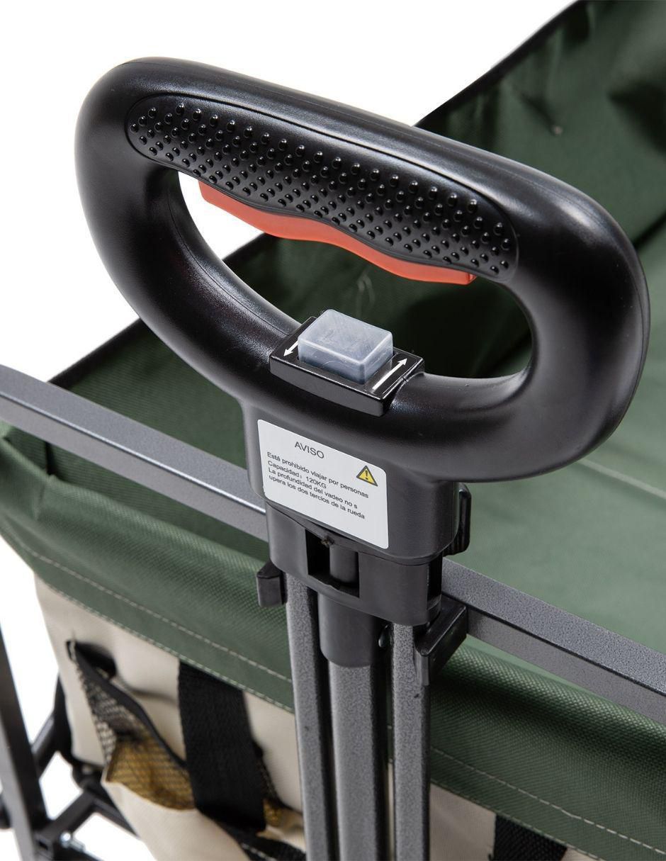 Carrito vagón plegable  con capacidad de 100 kg 10