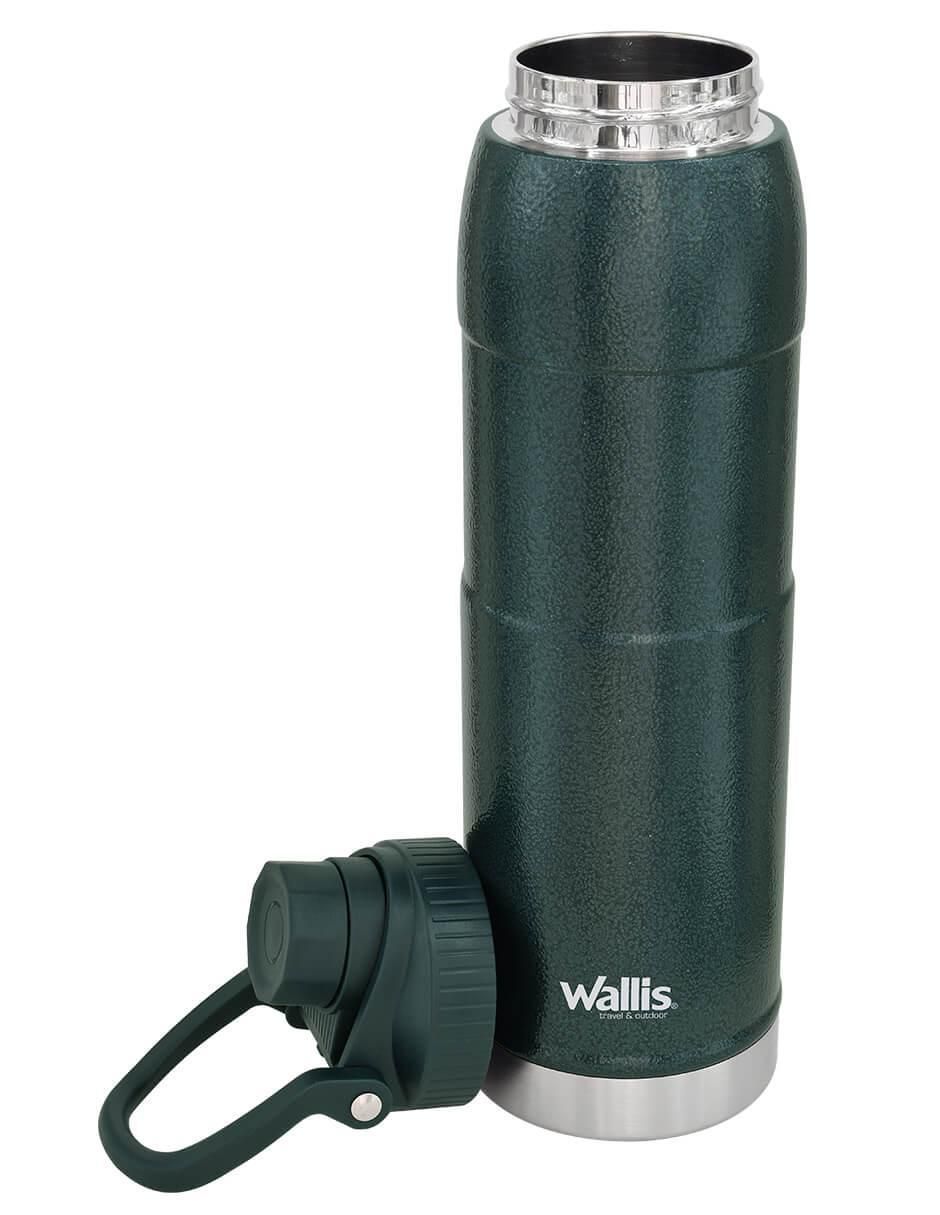 Termo de acero inoxidable con tapa rosca 1 L 3