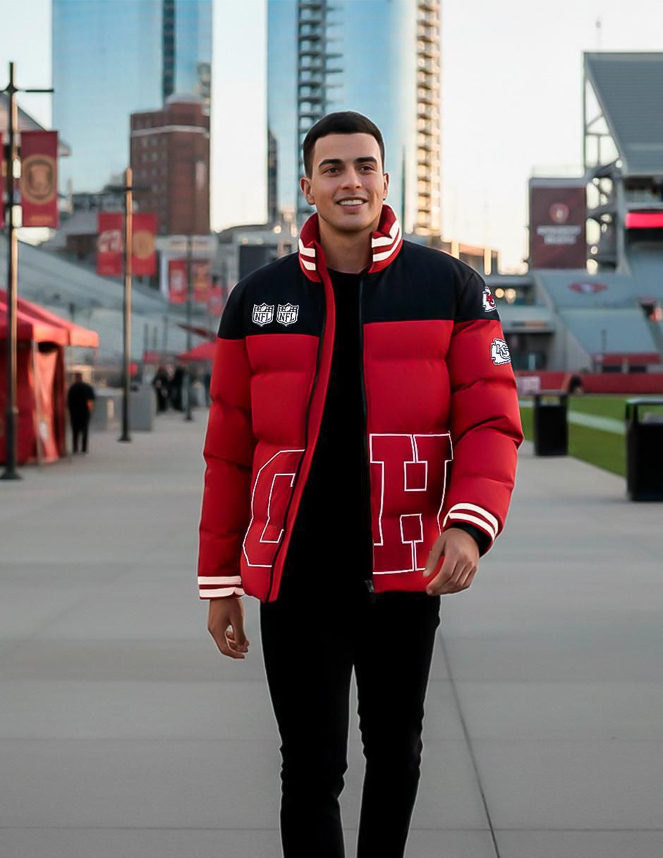 Chamarra para Fútbol Americano Kansas City Chiefs de hombre 3
