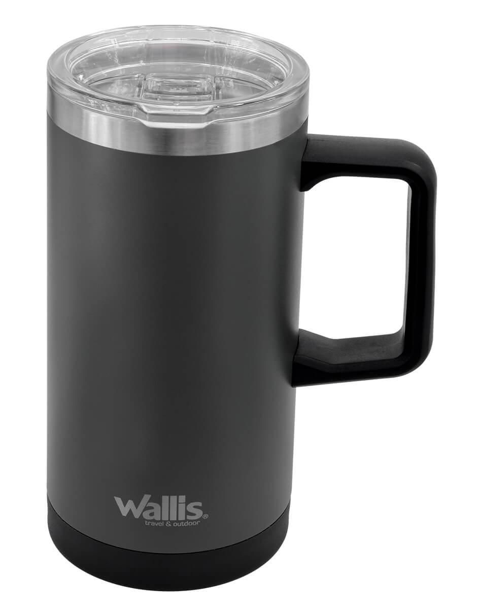 Taza térmica de acero inoxidable con tapa a presión 3
