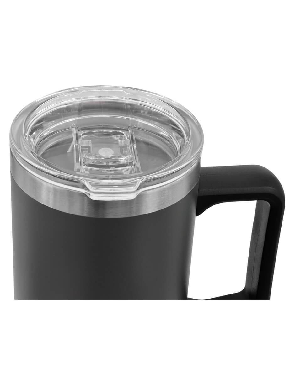 Taza térmica de acero inoxidable con tapa a presión 6