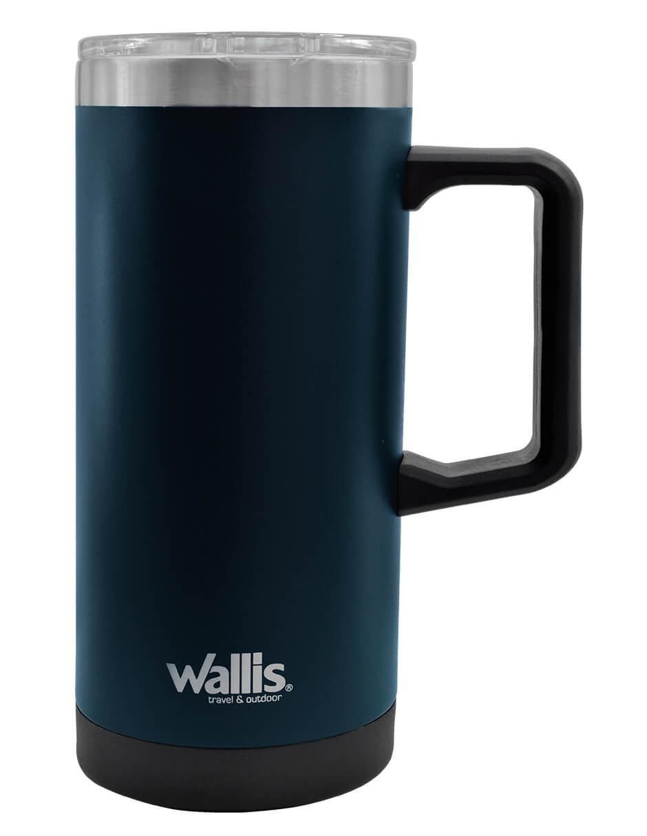 Taza térmica de acero inoxidable con tapa a presión