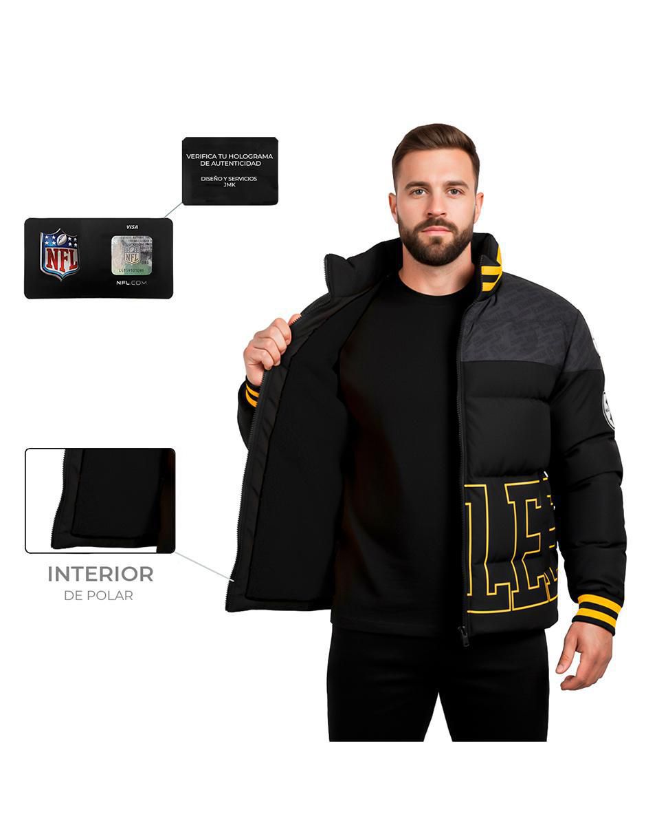 Chamarra para Fútbol Americano Pittsburgh Steelers de hombre 5