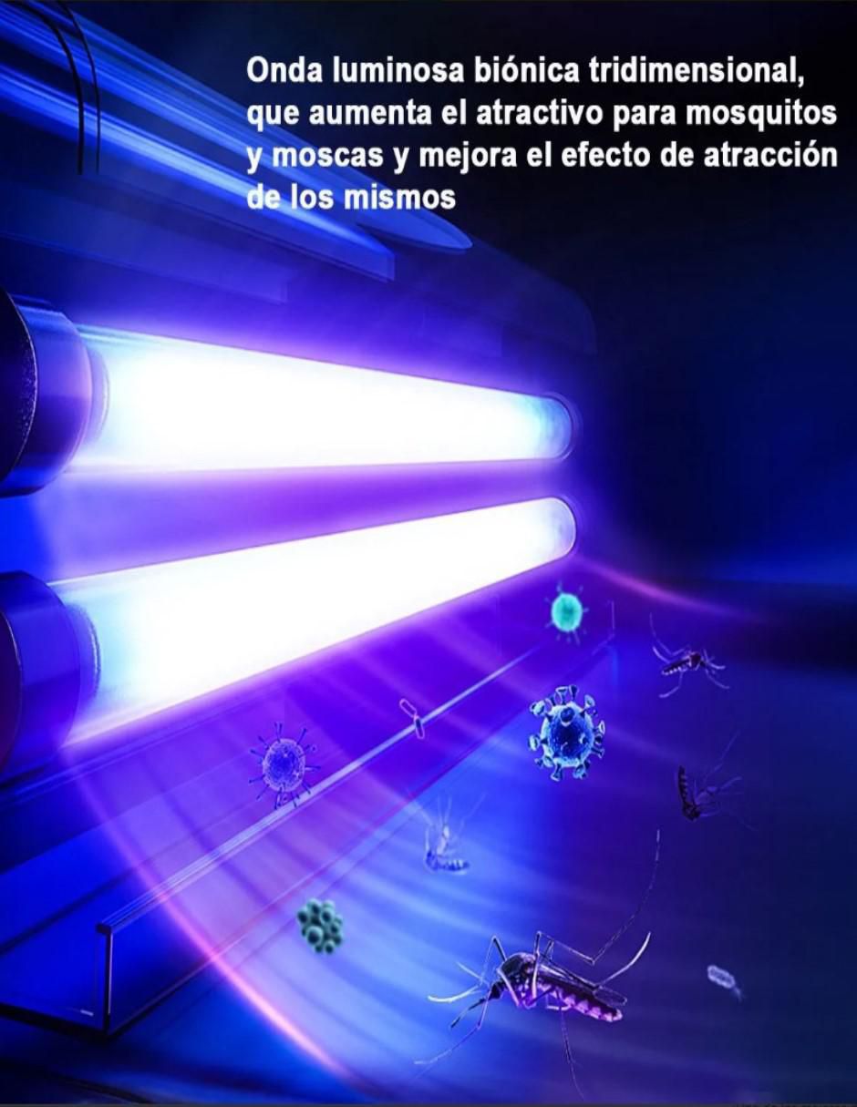 Lámpara mata insectos de corriente directa 4