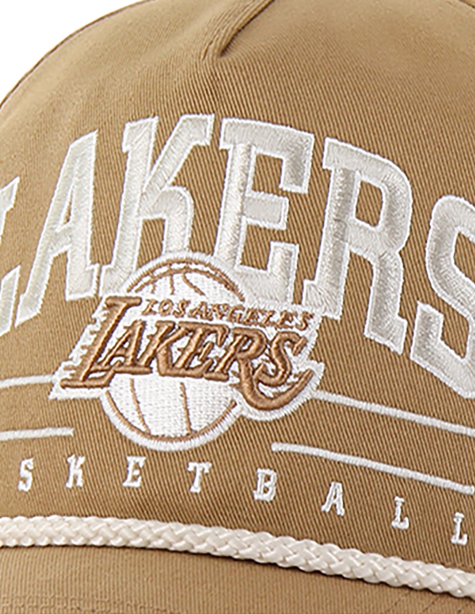 Gorra visera semicurva snapback casual Seasonal Collection NBA Los Angeles Lakers unisex 3