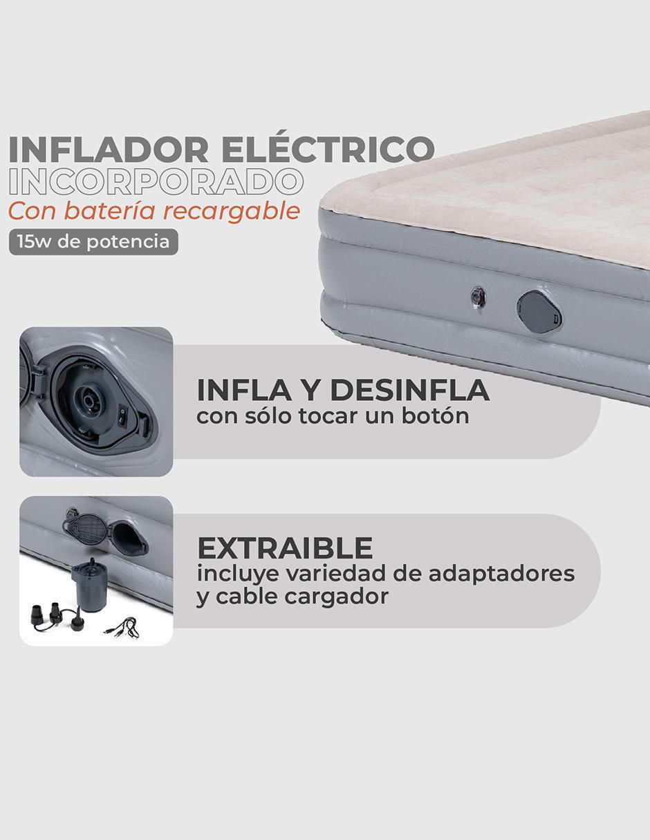 Colchón inflable colchoneta euro top