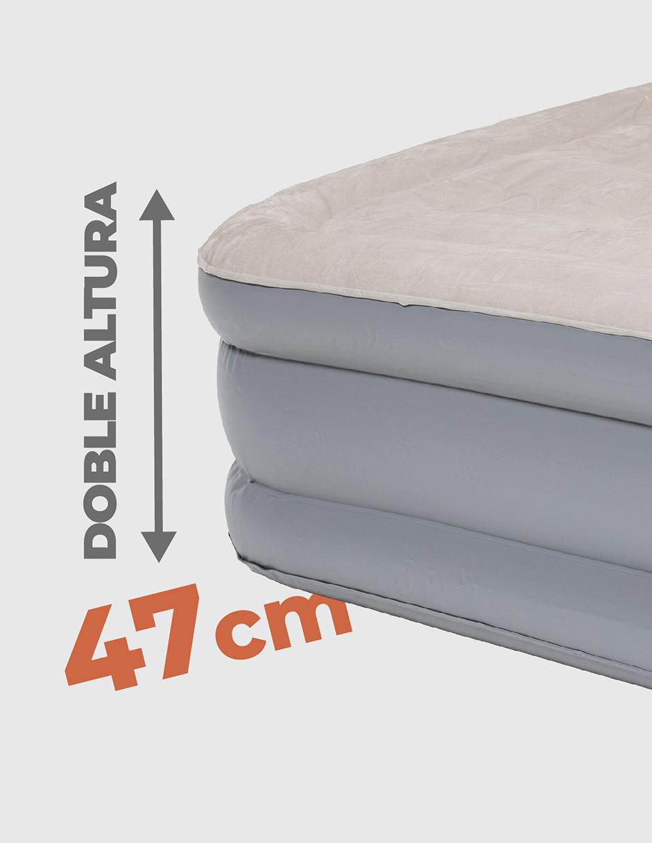 Colchón inflable colchoneta euro top 5