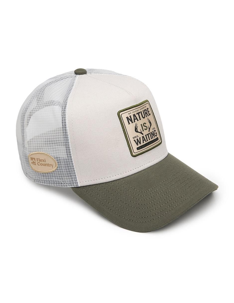 Gorra con visera curva Flexi para hombre