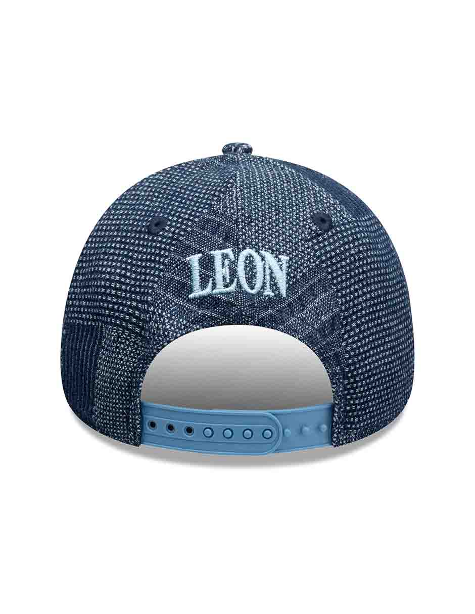 Gorra visera curva snapback para fútbol LMX Season Q2 Club León adulto 6