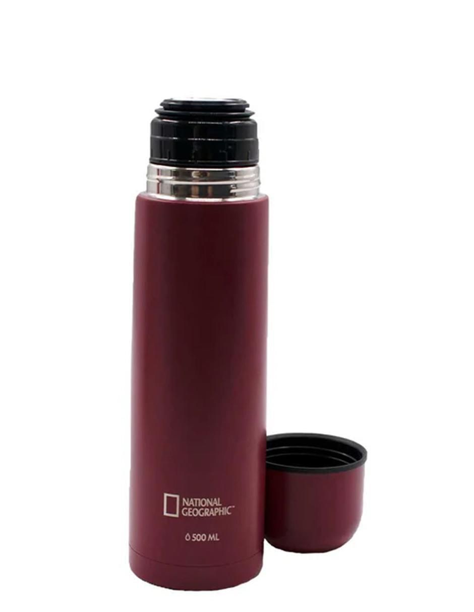 Termo de acero inoxidable con tapa rosca 500 ml 7